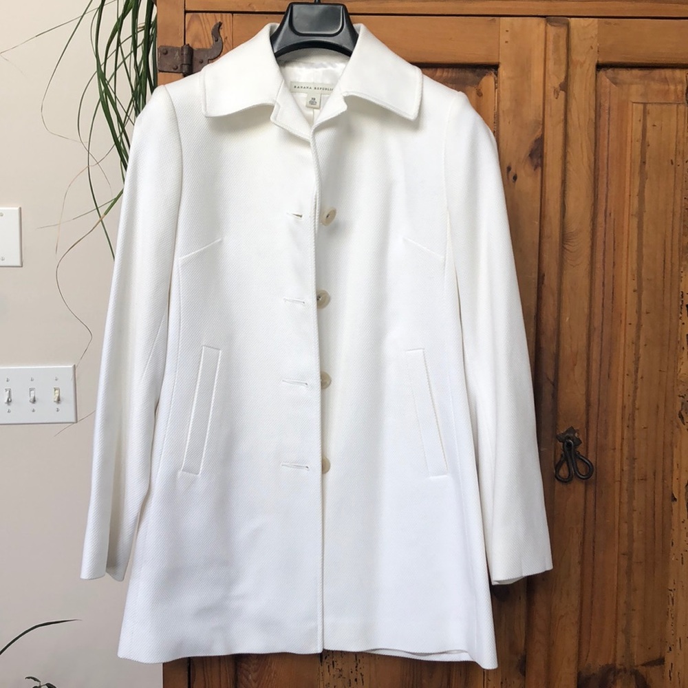 NWT.. never worn .. Banana Republic New Coat